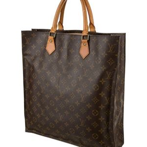 Louis Vuitton Monogram Sac Plat Tote